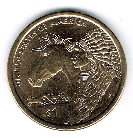 2012-D $1 Brilliant Uncirculated Business Strike Native American Dollar Coin! Cover