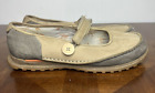 The North Face Women’s 7.5 Shoes Sneakers Gray Brown Casual Button Strap Walking
