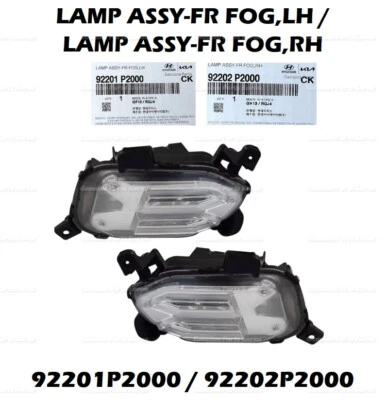 ⭐Genuino⭐ Conjunto de faros antiniebla LH RH 2P 1 juego para Kia Sorento 2021-2022 Foto 1 de 4