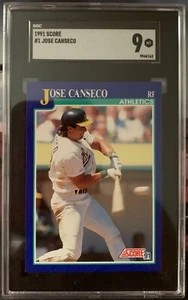 1991 SCORE BASEBALL COMPLETE SET #1-#893 IN GRAY ALBUM STRAIGHT OUT OF WAX BOXES - Picture 1 of 24