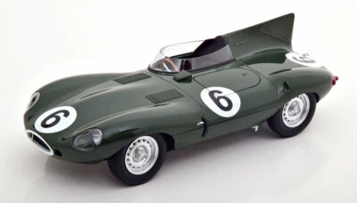 1:18 CMR Jaguar D-Type Longnose Vainqueur 24h du Mans Aubépine/Bueb 1955 - Photo 1/4