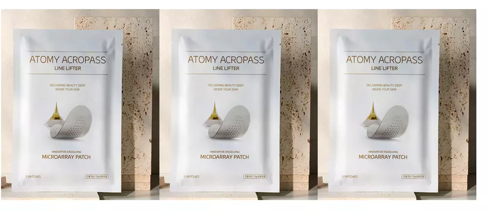 [Estándar gratuito] ATOMY ACROPASS LINE LIFTER Microarrays 3 bolsas (15 parches) CONJUNTO Foto 1 de 1