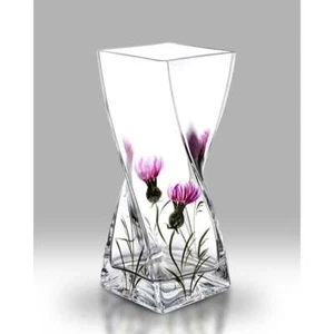 Nobile Glassware Twist Thistle Glas Vase 20 cm 2174-21 - Bild 1 von 1
