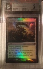 Stirring Wildwood FOIL  - BGS 9 MINT - Worldwake  - MTG