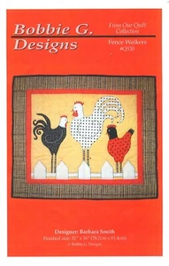 Bobbie G. Designs Q520 Fence Walkers Quilt Collection sewing pattern uncut - Picture 1 of 3