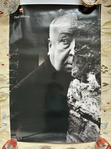 1997 Apple Think Different Alfred Hitchcock Poster Vintage Original 36" x 24" - Bild 1 von 4