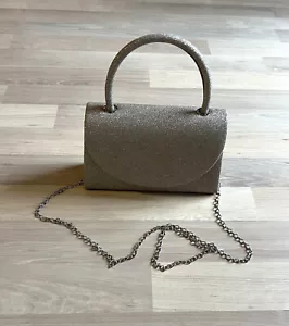 Clutch Taschen Abendtasche klein Umhängetasche Hochzeit Party Handtasche Glitzer - Bild 1 von 5