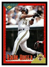 1994 Score Rookie & Traded Brian Hunter #RT42 Pittsburgh Pirates