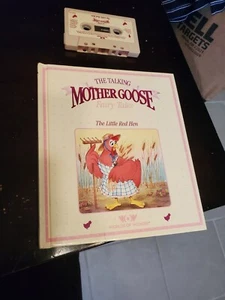 WORLDS OF WONDER TALKING MOTHER GOOSE BOOK/TAPE - THE LITTLE RED HEN - Picture 1 of 7