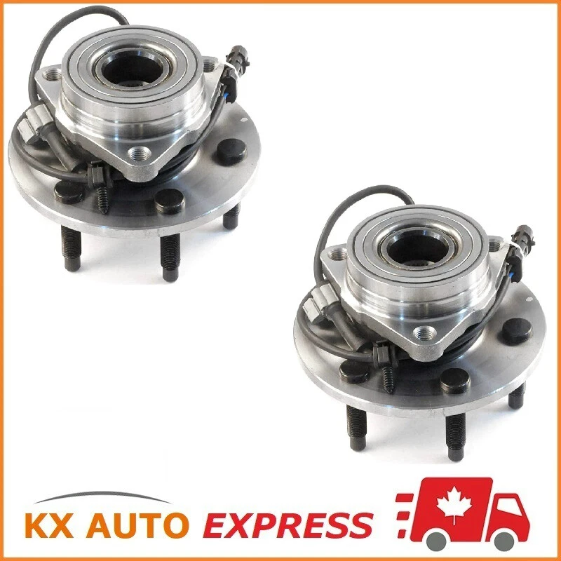 2X FRONT WHEEL HUB BEARING FOR CHEVROLET SILVERADO 1500 4WD 2003 2004 2005 2006 Foto 1 de 1