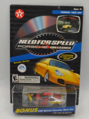 Need For Speed Porsche Unleashed #28 Texaco Havoline Ricky Rudd NASCAR Demo 2000 - Image 1 of 2