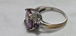 Sterling Silver 925 - Beautiful Lady's Ring Size 7.5 - Perfect for Gifting! - Picture 1 of 2