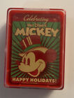 Cartes à jouer vintage Disney Mickey Happy Holidays, petite taille - scellées