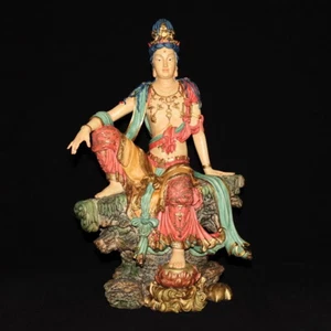Kuan Yin Bodhisattva des Mitgefühls Figur Budda Buddhismus Veronese IM85 - Bild 1 von 7