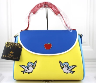 Сумка через плечо Loungefly Disney Princess белоснежная красный бант искусственная кожа новая 2022 - Изображение 1 из 4