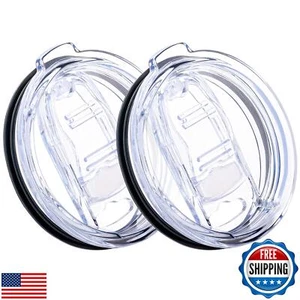 Bluwing 2 Pack 20oz Tumbler Lid, Replacement Tumbler Lid for 20oz YETI,SUNWIL - Picture 1 of 5