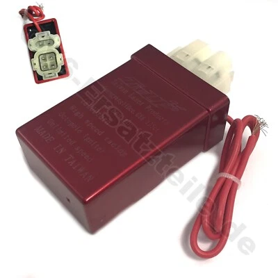 TUNING CDI ROT offen 2Stecker für ZHEJIANG REX RS LIFAN HISUN KINGWAY SANILI GY6 - Bild 1 von 4