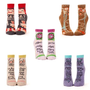 Blue Q,  coole Socken & Söckchen von BlueQ in Einheitsgröße 36 - 39 lustig girly - Bild 1 von 20