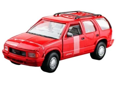 1994 GMC Jimmy – Red (Timeless Legends) Diecast 1:24 Scale - Motormax 73206RD - Image 1 of 2
