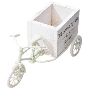 Blumenständer Fahrrad Pflanzenhalter Blumenhalter Tischdekoration - Bild 1 von 12