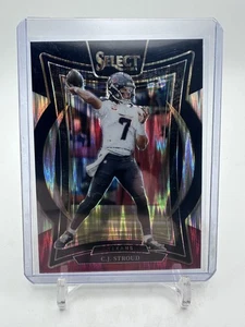 C.J. Stroud - 2024 Panini Select Concourse Black & Red Shock Prizm #42 - Picture 1 of 2
