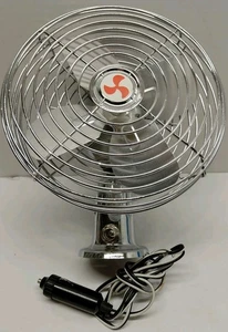 Fan RV|Truck Cooling Heavy Duty 7" 12v 12w Metal Bus|Boat|Forklift 2 Speed  - Picture 1 of 17