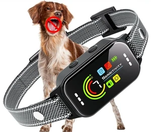 Bark Collar Trainer for Large Medium Small Dogs,Smart Bark Collar Rechargeable - Picture 1 of 9
