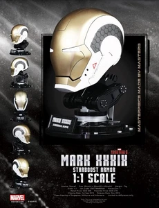 IRON MAN MARK 39 1:1 Scale Helmet Replica - Imaginarium Art - Imagen 1 de 5