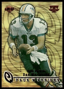 1999 Collector's Edge Triumph #PW10 Dan Marino Pack Warriors Miami Dolphins NM+ - Picture 1 of 2
