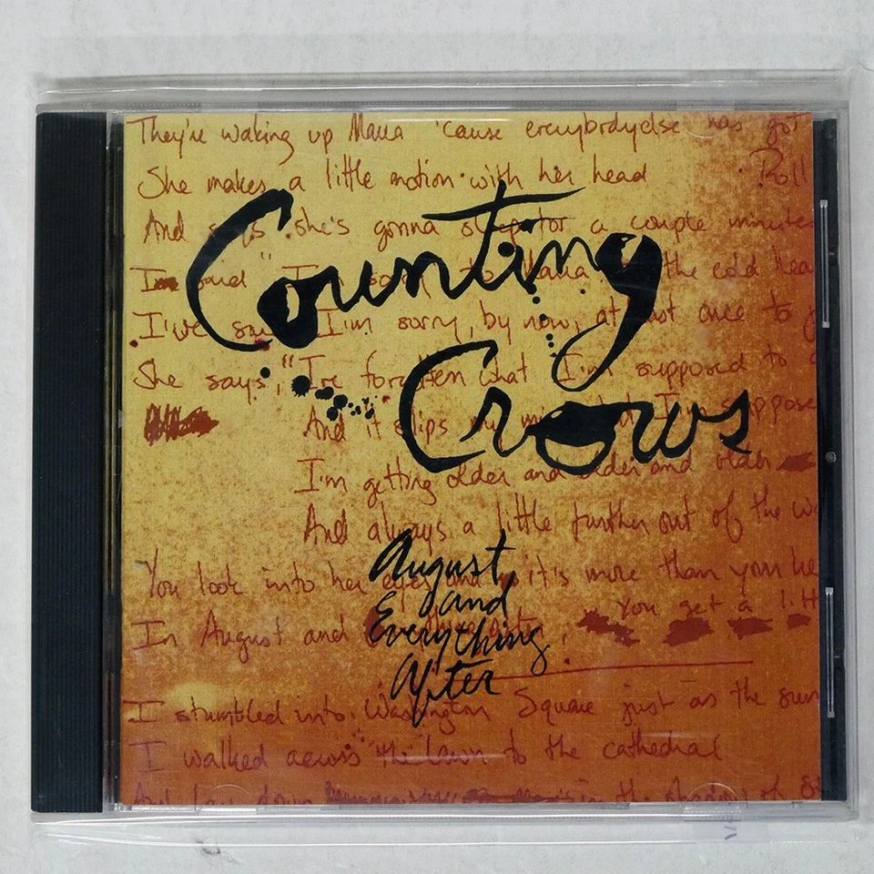 COUNTING CROWS AUGUST AND EVER Geffen Records DGCD-24528 IMPORT 1CD - Image 1 of 1
