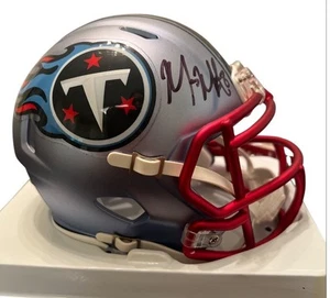 Von Marcus Mariota signierter Tennessee Titans Speed Mini Helm JSA AA39316 - Bild 1 von 7