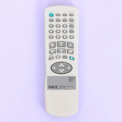 Genuine Original NEC RB-405 VHS VCR Video Player Remote Control  - Image 1 of 2