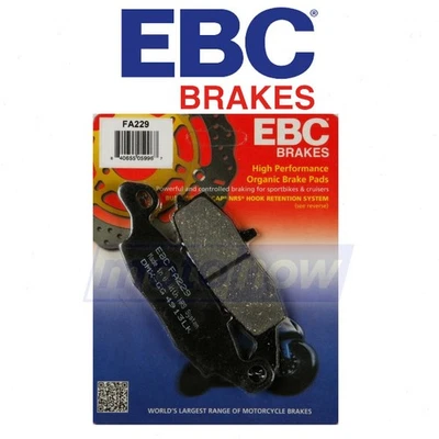 EBC Front Left Organic Brake Pads for 2015-2020 Suzuki GSX-S750 - Brake kv Foto 1 de 4