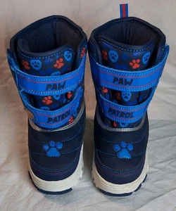 Botas de Invierno Paw Patrol Niños Pequeños Talla 8 - Se Iluminan Excelente Estado (Z) - Imagen 1 de 5