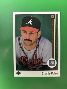 1989 Upper Deck Charlie Puleo Atlanta Braves #589 - Picture 1 of 2
