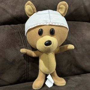 Toy Network Jim Benton Just Jimmy Oso de Peluche Ropa Interior en la Cabeza Juguete 11” RARO - Imagen 1 de 6