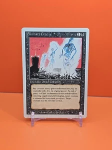 ⚫️⚫️⚫️ 1994 MAGIC The Gathering ANIMATE DEAD REVISED 3RD EDITION PLAYED ⚫️⚫️⚫️3 - Picture 1 of 2