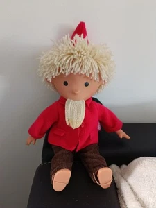 Götz Sandmann Puppe in rot ca. 35 cm Das Sandmännchen Spielfigur - Bild 1 von 1