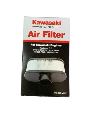 Genuine Kawasaki Engine Parts Air Filter 490-200-M022,11013-0752,11013-7049 - Image 1 of 4