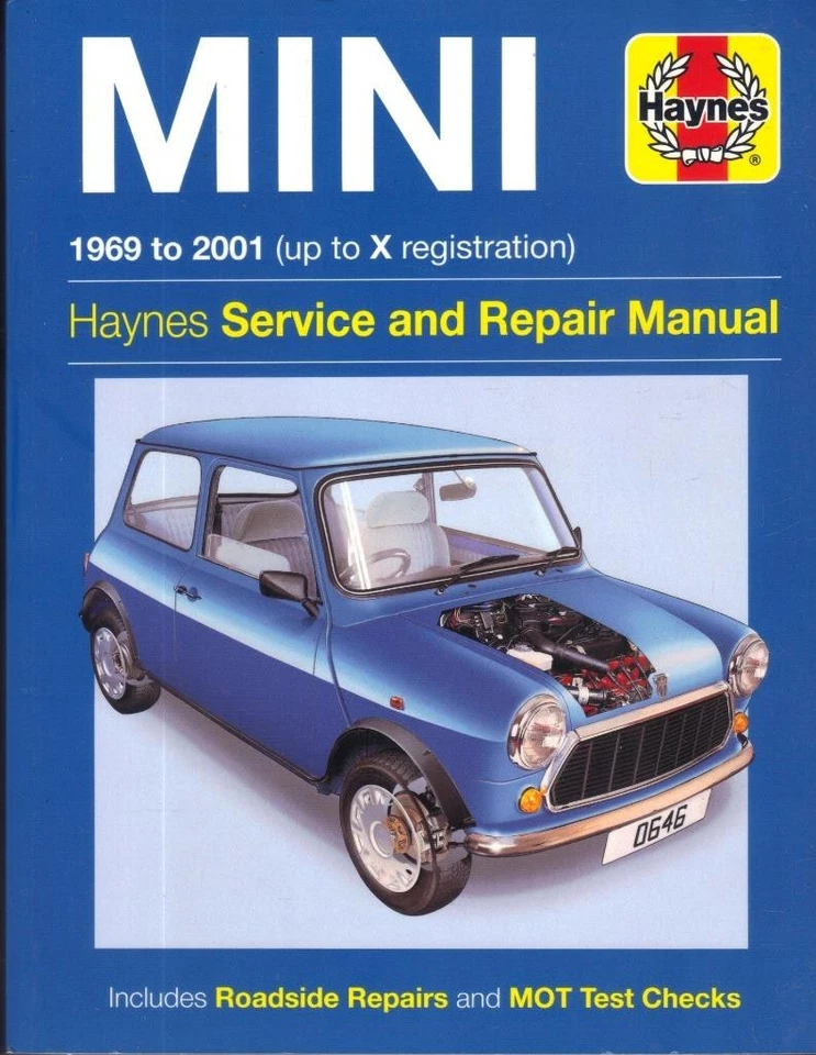 MINI COOPER,S,1.3i,1275 GT,CITY,MAYFAIR,HLE,VAN,CLUBMAN HAYNES MANUAL 1969-2001 - Image 1 of 1
