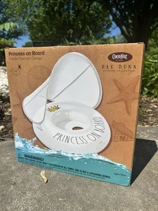 Flotador Rae Dunn Splish Splash para niños pequeños con dosel nuevo en caja - Imagen 1 de 4