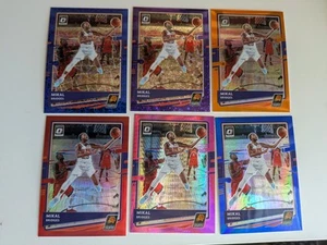 2020 Optic #54 Mikal Bridges Lot(6) Numbered Cards(4)! - Picture 1 of 13