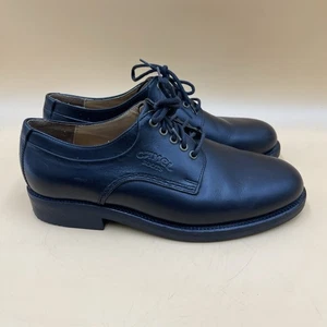 Botas Camel Para Hombre Cuero Negro Zapatos con Cordones Material Superior Cuero - Reino Unido 8 - Imagen 1 de 12