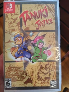 Tanuki Justice (Nintendo Switch, 2021) Neu Sealed  - Bild 1 von 3