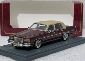 Cadillac Fleetwood Brougham 1982 Red 1:43 Neo American Excellence Models (16) - Picture 1 of 20