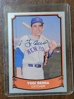Yogi Berra - 1988 Pacific Baseball Legends - Tarjeta firmada Foto 1 de 3