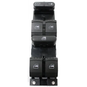 For Volkswagen Passat Window Switch 1998-2005 Driver Side Black 1J4959857D - Picture 1 of 6