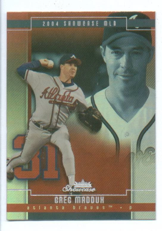2004 Fleer Showcase Greg Maddux Atlanta Braves Near Mint  # 87 - Image 1 of 1