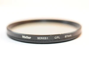 Vivitar Series 1 67mm CPL Circular Polarizer Filter for Nikon Canon Pentax lens - Picture 1 of 5