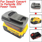 For Dewalt 18/20V MAX Li-ion to for Parkside 20V Battery Converter Adapters Tool